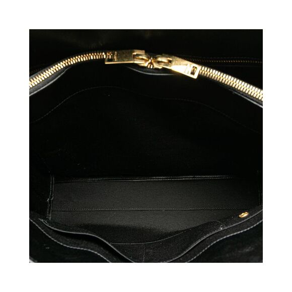 Pre Loved Saint Laurent Sac de Jour Medium Tote Bag Women White Messenger Bags - Picture 5 of 8
